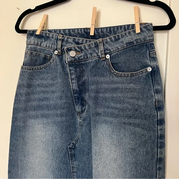 Denim Maxi Skirt - Picture 3 of 6